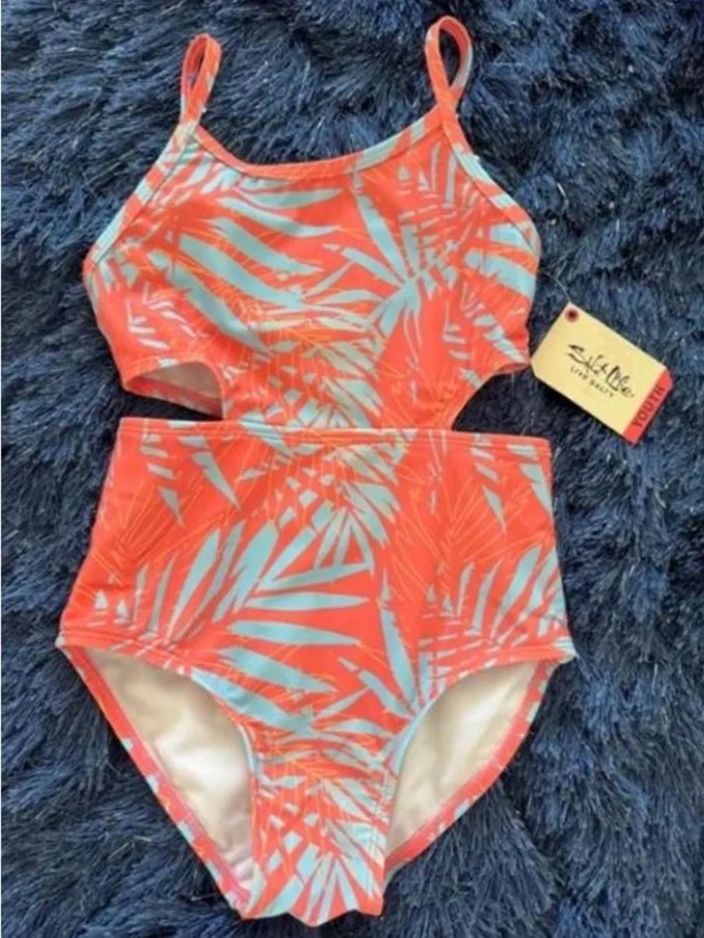 NWT Salt Life Girls Swimsuit One-Piece- Youth 5
